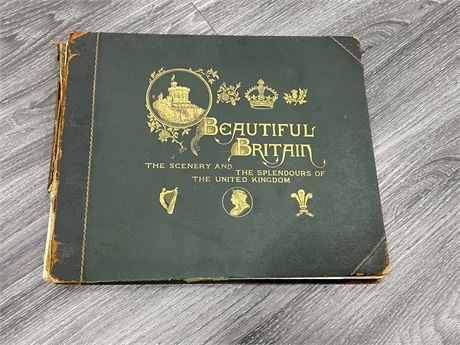 1894 BEAUTIFUL BRITAIN BOOK