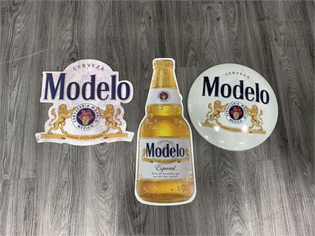 MODELO BEER METAL SIGNS