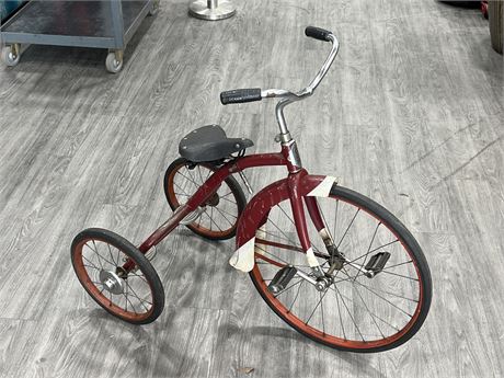 VINTAGE CCM TRICYCLE (32” tall)