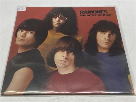 RAMONES - END OF THE CENTURY - EXCELLENT (E)
