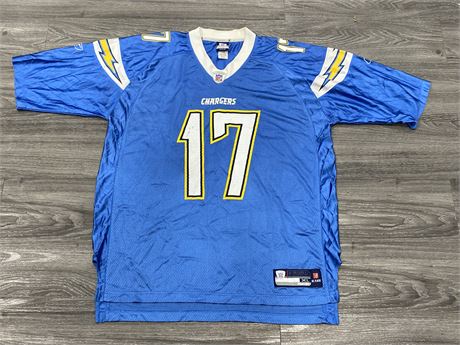 SAN DIEGO CHARGERS RIVER JERSEY - SIZE XL