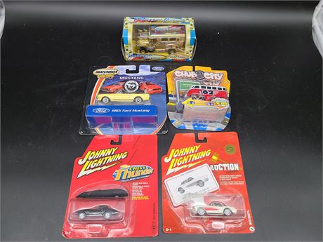 5 MISC. COLLECTABLE CARS