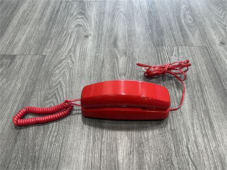 MID CENTURY CHERRY RED TELEPHONE