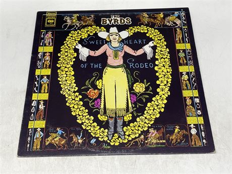 THE BYRDS - SWEETHEART OF THE RODEO - VG+ (SLIGHTLY SCRATCHED)