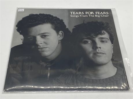 TEARS FOR FEARS - SONGS FROM THE BIG CHAIR - EXCELLENT (E)