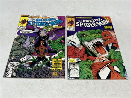 THE AMAZING SPIDER-MAN #313 & #319