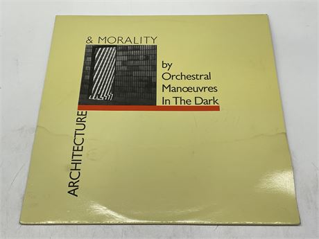 ORCHESTRAL MANOEUVRES IN THE DARK - ARCHITECTURE & MORALITY - VG+