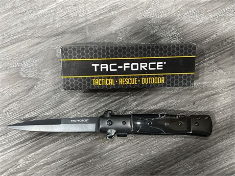 NEW TAC-FORCE FOLDING KNIFE - 9” LONG