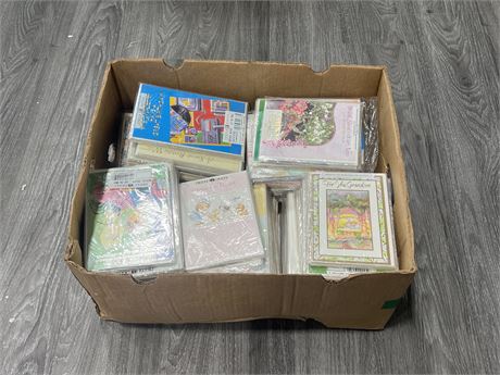 BOX FULL OF NEW ASSORTED SPECIAL OCCASION CARD