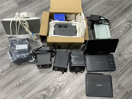 LOT OF MISC. ELECTRONICS (as is)