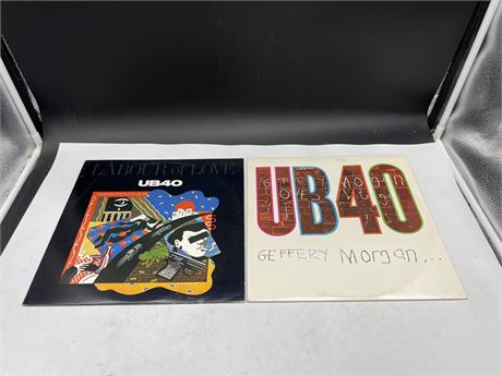 2 UB40 RECORDS - EXCELLENT (E)