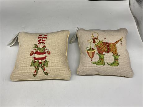 2 NEW PATIENCE BREWSTER PILLOWS