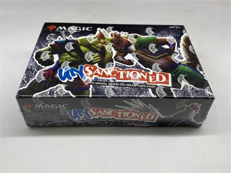 SEALED MAGIC UNSANCTIONED CARD BOX