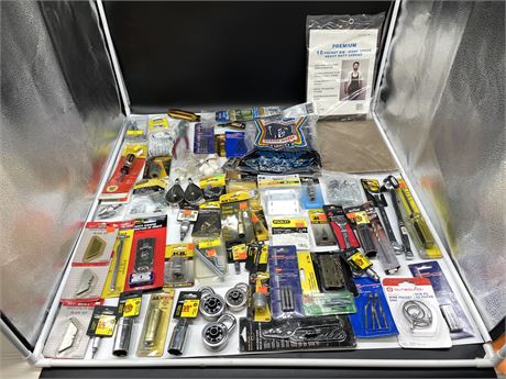 LOT OF NEW TOOLS / ACCESSORIES