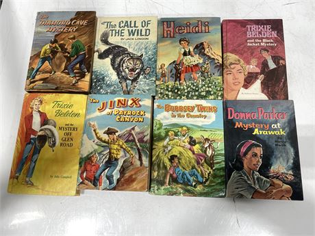 8 WHITMAN BOOKS FROM THE 1950’S-60’S