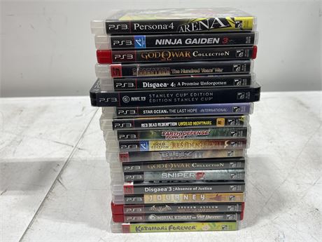 18 PS3 GAMES