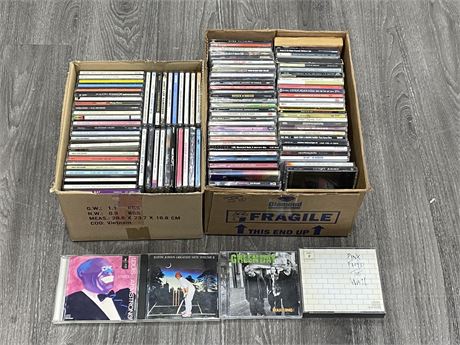 2 BOXES OF CD’S - SOME GOOD TITLES