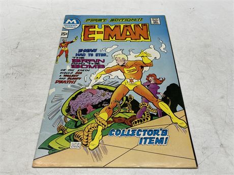 E-MAN #1 FIRST APPEARANCE OF E-MAN & NOVA KANE