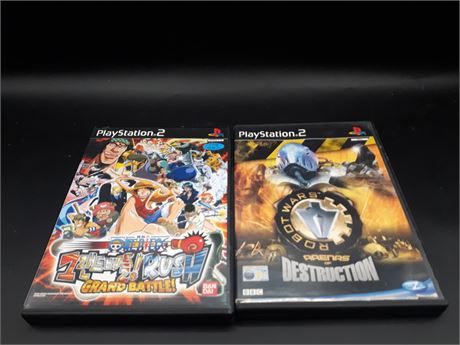 COLLECTION OF JAPANESE PS2 GAMES