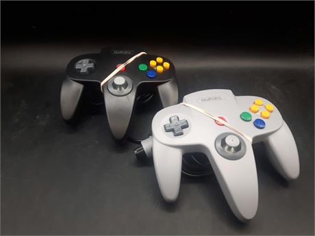 N64 CONTROLLERS - TESTED & WORKING