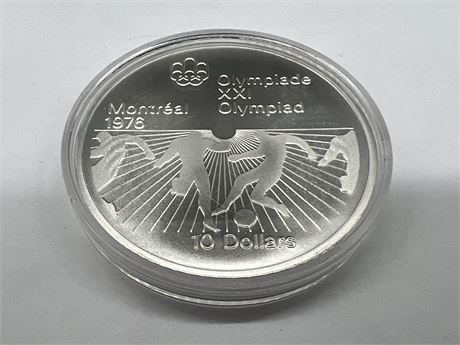 1976 SILVER OLYMPIC $10 COIN