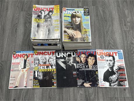 65 MISC UNCUT MAGAZINES FROM 2010-2015