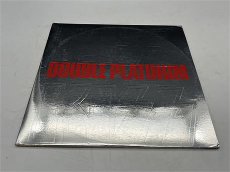 KISS - DOUBLE PLATINUM (Double vinyl) - NEAR MINT(NM)