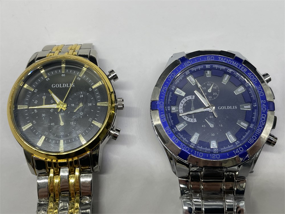 Urban Auctions - LOT OF 3 GOLDLIS WATCHES