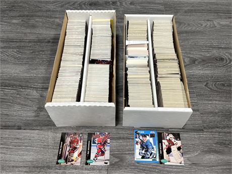 2 BOXES OF 90s NHL CARDS