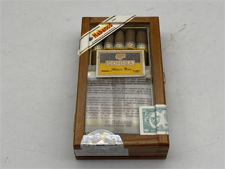 SEALED BOX OF 10 COHIBA CUBAN CIGARS