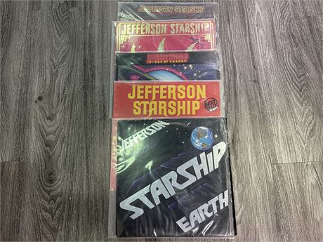 5 JEFFERSON STARSHIP RECORDS