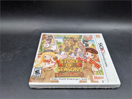 SEALED - STORY OF SEASONS TRIO OF TOWNS - 3DS