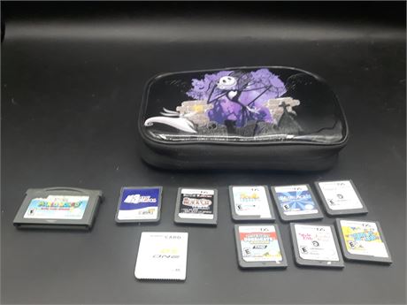 COLLECTION OF DS / GAMEBOY GAMES