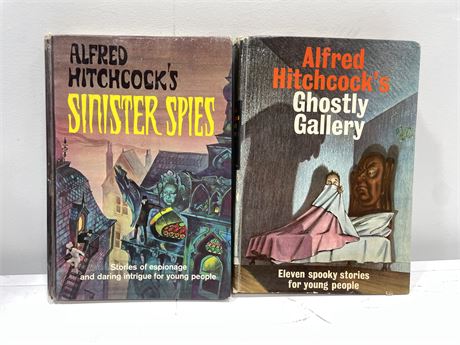 2 1966 ALFRED HITCHCOCK BOOKS