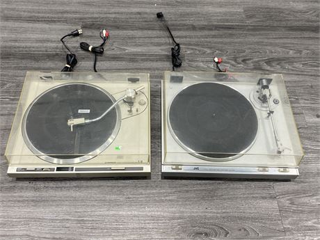 2 RECORD PLAYERS - NEEDS WORK AS IS