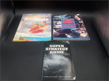 COLLECTION OF VIDEO GAME GUIDE BOOKS