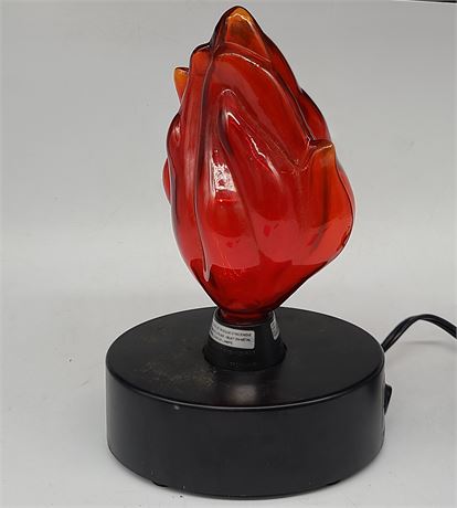 RED PLAZMO LAMP (9.7"Height)