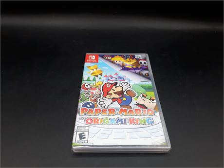 SEALED - PAPER MARIO ORIGAMI KING - SWITCH