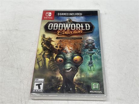 SEALED ODDWORLD COLLECTION FOR NINTENDO SWITCH