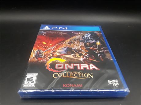 SEALED - CONTRA ANNIVERSARY COLLECTION - PS4