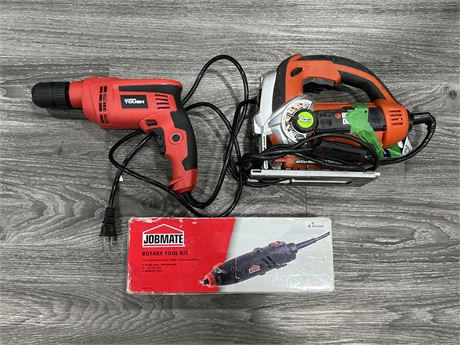 3 MISC POWER TOOLS - WORKING