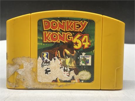 DONKEY KONG 64 CARTRIDGE ONLY - N64