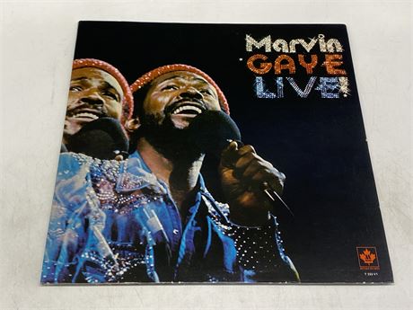 MARVIN GAYE - LIVE! - GATEFOLD NEAR MINT (NM)