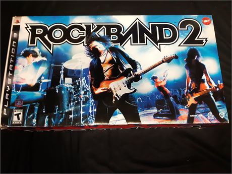 ROCK BAND 2 - SPECIAL EDITION DRUM SET - CIB - LIKE NEW CONDITION - PS3