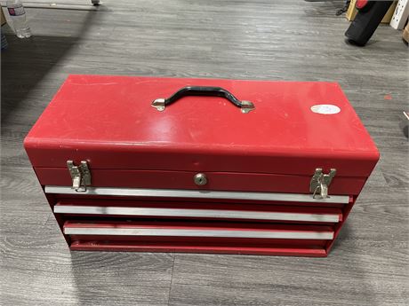FULL MULTI DRAWER LOADED RED TOOL BOX