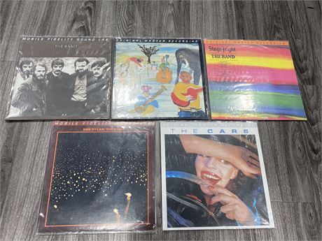 5 MOBILE FIDELITY SOUND LAB RECORDS (Great condition)
