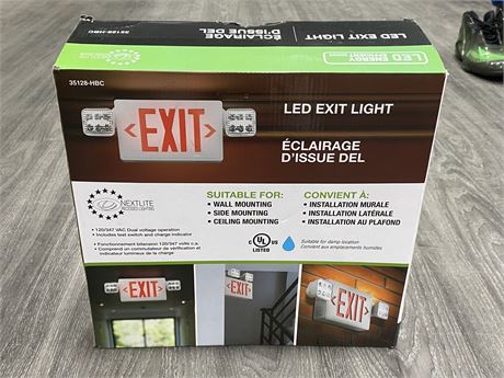 NEW LED EXIT SIGN