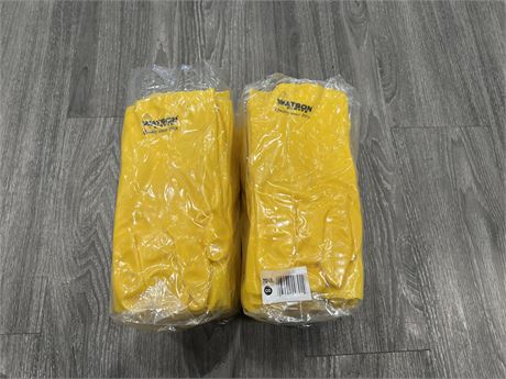 2 PACKAGES OF WATSON RUBBER GLOVES - NEW