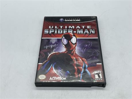 ULTIMATE SPIDER-MAN - GAMECUBE - COMPLETE WITH MANUAL