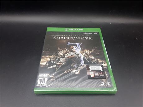 SEALED - MIDDLE EARTH SHADOW OF WAR - XBOX ONE